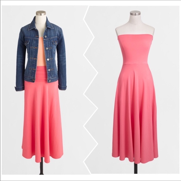 J. CREW Factory Convertible Skirt/Dress Size Large - Picture 1 of 9
